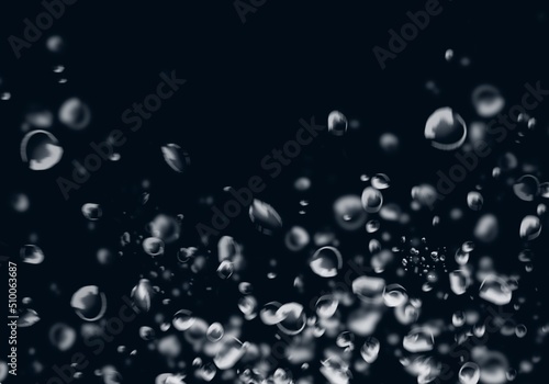 Wallpaper Mural water drops background Torontodigital.ca