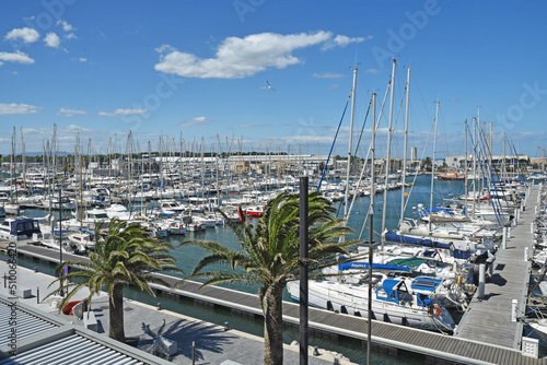Port de plaisance de Canet-en-Roussillon, Pyrénées orientales, Occitanie.