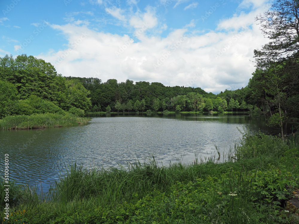 Holzmaar in der Vulkaneifel in Rheinland-Pfalz Holzmaar in der Vulkaneifel in Rheinland-Pfalz