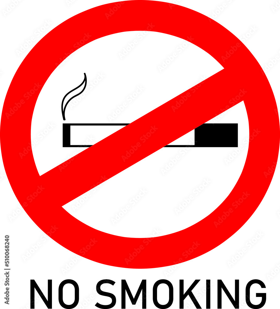 No smoking sign vector No smoking sign vector