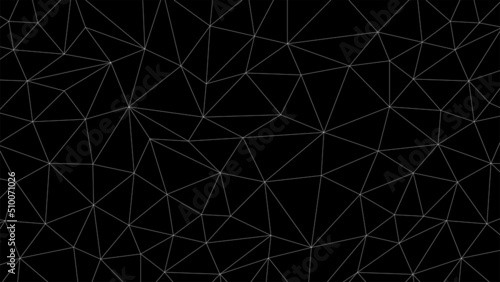 ポリゴン風の幾何学模様の背景