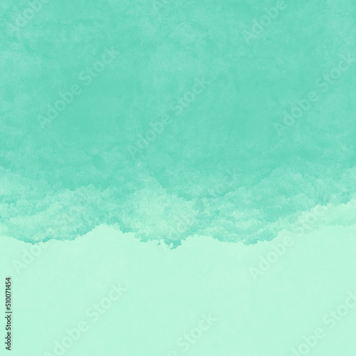Serene Green Background, two tone gradient green background