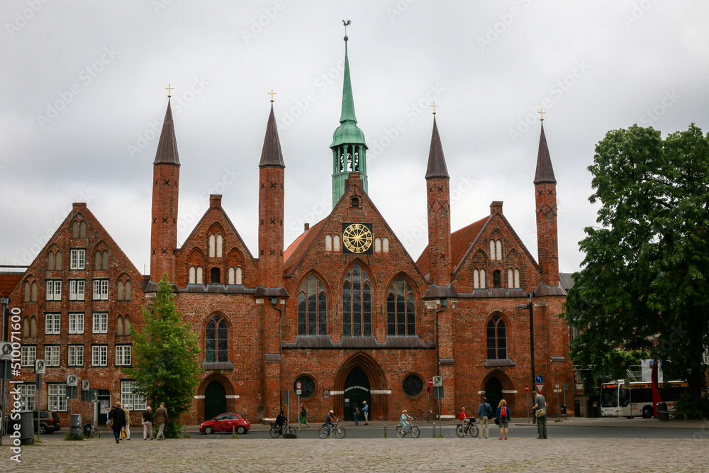 The Hospital of the Holy Spirit in the city of Lübeck, Germany
