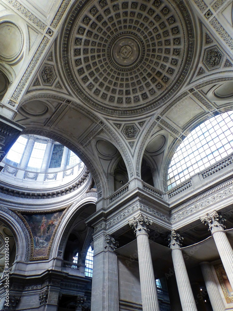 Paris, France - July 2018: Pantheon