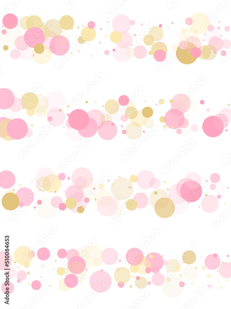 Bokeh confetti circles decoration holiday background. Bokeh confetti circles decoration holiday background.