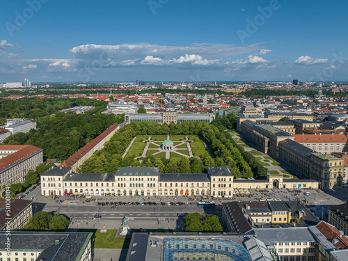 The Bavarian State Chancellery in the Hofgarten in Munich photo