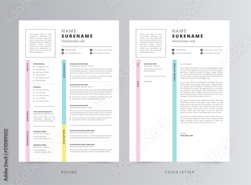 Professional Resume/CV and Cover Letter Template