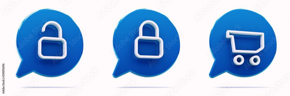 3d render icons. Symbol:. 3D illustration. Blue icon isolated on white background. 3d render icons. Symbol:. 3D illustration. Blue icon isolated on white background.