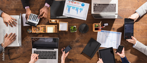 Businesspeople In Meeting