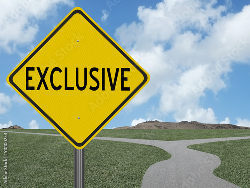 Fotografie Exclusive sign.