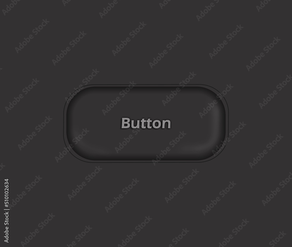 button on black background illustration button on black background illustration