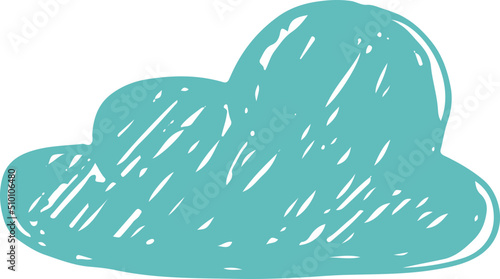 Hand Drawn Cloud Weather Element