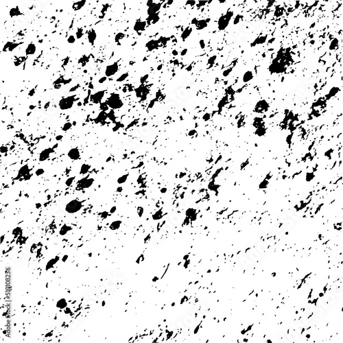 Splatter Paint texture . Distress Grunge background . Scratch, Grain, Noise rectangle stamp . Black Spray Blot of Ink.Place illustration Over any Object to Create Grungy Effect .abstract vector.