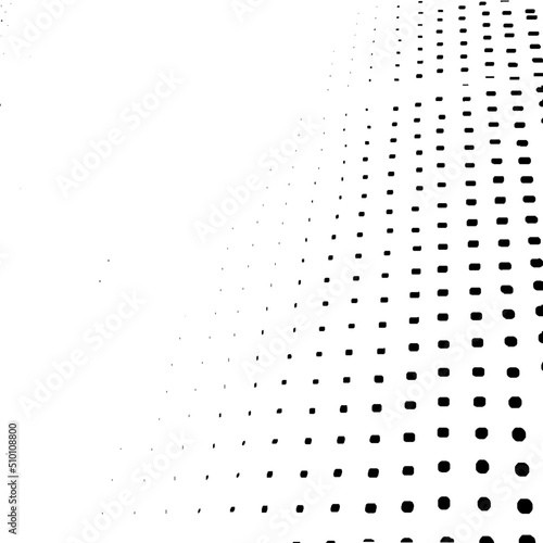 Grunge halftone dots vector overlay background .
