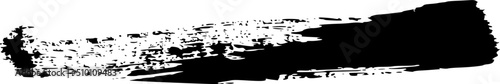 Black Ink Dry Stroke 5 Brush