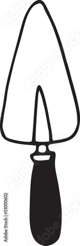 Shovel Doodle Illustration