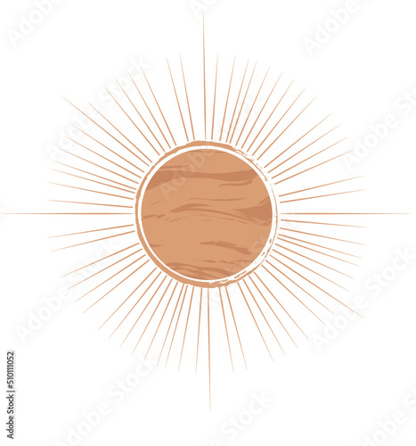 Sun cillustration