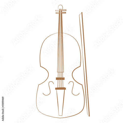 Violin illustration