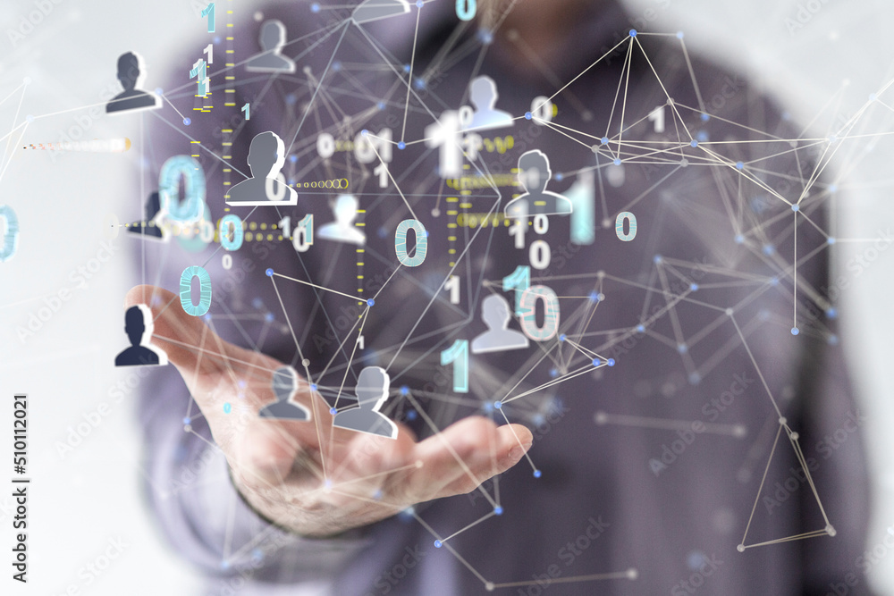 Global network. Blockchain. 3D illustration. Neural networks and artificial intelligence. Abstract 3d Global network. Blockchain. 3D illustration. Neural networks and artificial intelligence. Abstract 3d