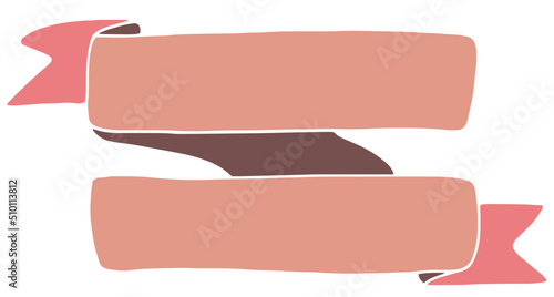 Sweet elements for cards and invitations. Vector illustrations hand drawn