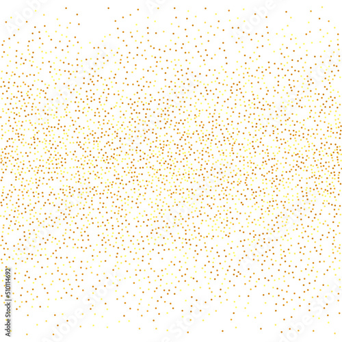 Gold Confetti Glitter Overlay