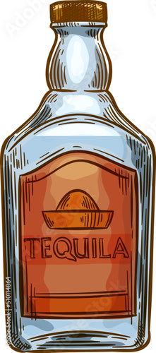 Tequila bottle