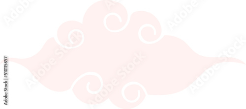 Cloud in traditional asian style