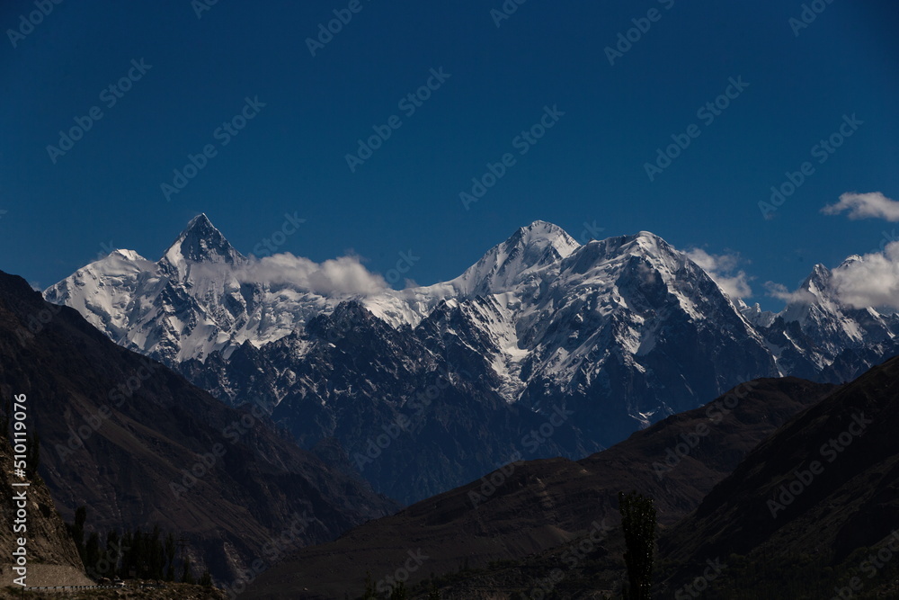 Snow Capped mountains, Pakistan Snow Capped mountains, Pakistan