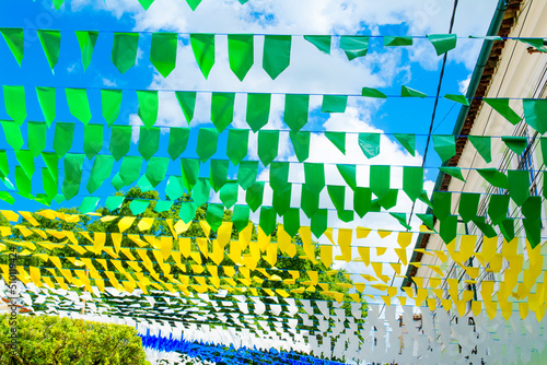 City decoration for Sao Joao party photo