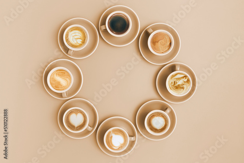 Coffee cups photo