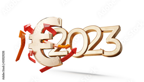 golden currency EUR symbol ...