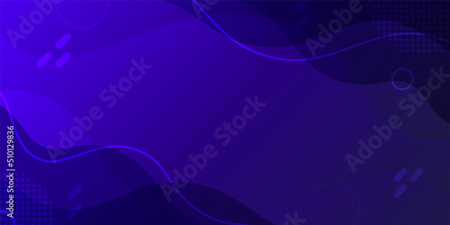 Abstract liquid neon memphis background blue wave. Bright color fluid backdrop wallpaper business card web banner design geometric free form melted gradient billboard ads hipster cyber trendy vector