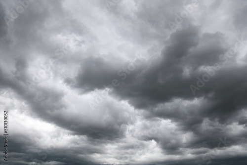 Grey storm clouds in sky Fototapet