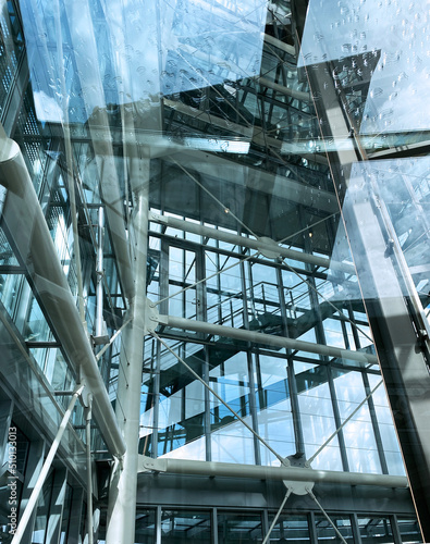 open elevator shaft