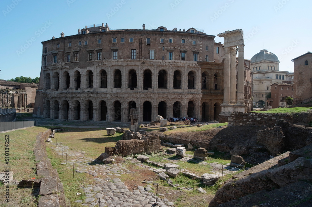 イタリア、ローマの遺跡