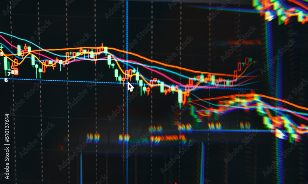 stock market trend chart Stock Photo | Adobe Stock