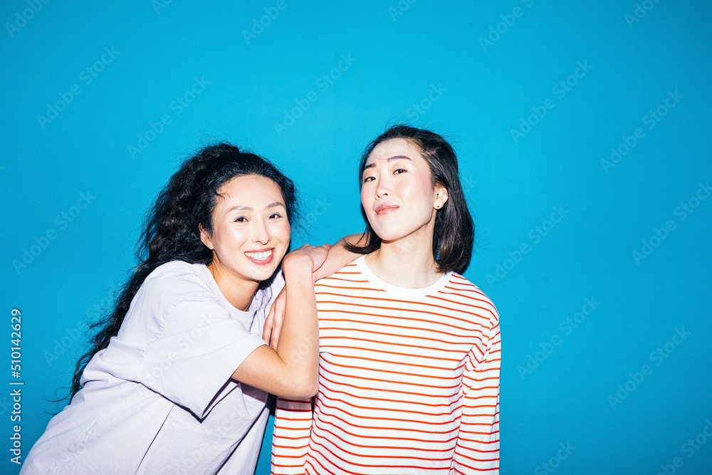 Girlfriends Hugging Girlfriends Hugging