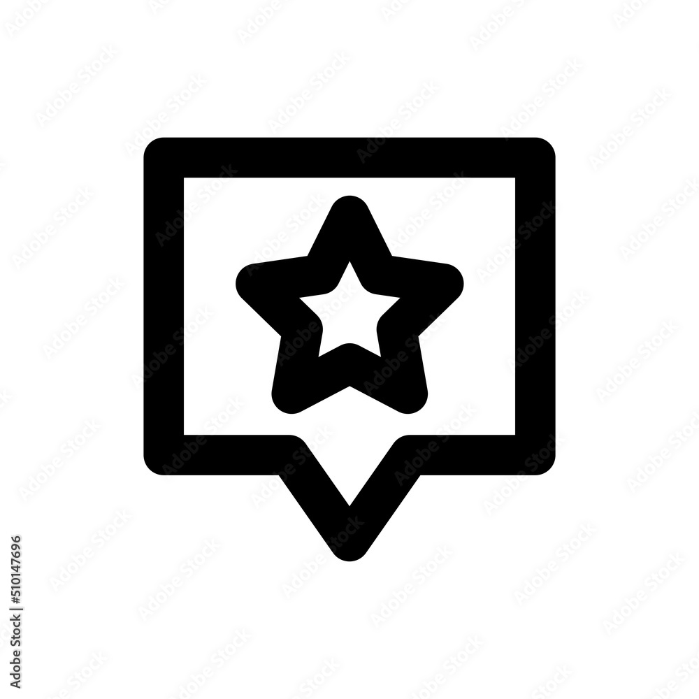 Simple favorite icon, star,Vector outline icon on white background. Simple favorite icon, star,Vector outline icon on white background.