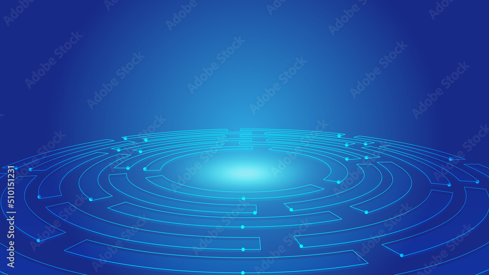 Blue dot line surface spiral turntable technology display stand Blue dot line surface spiral turntable technology display stand
