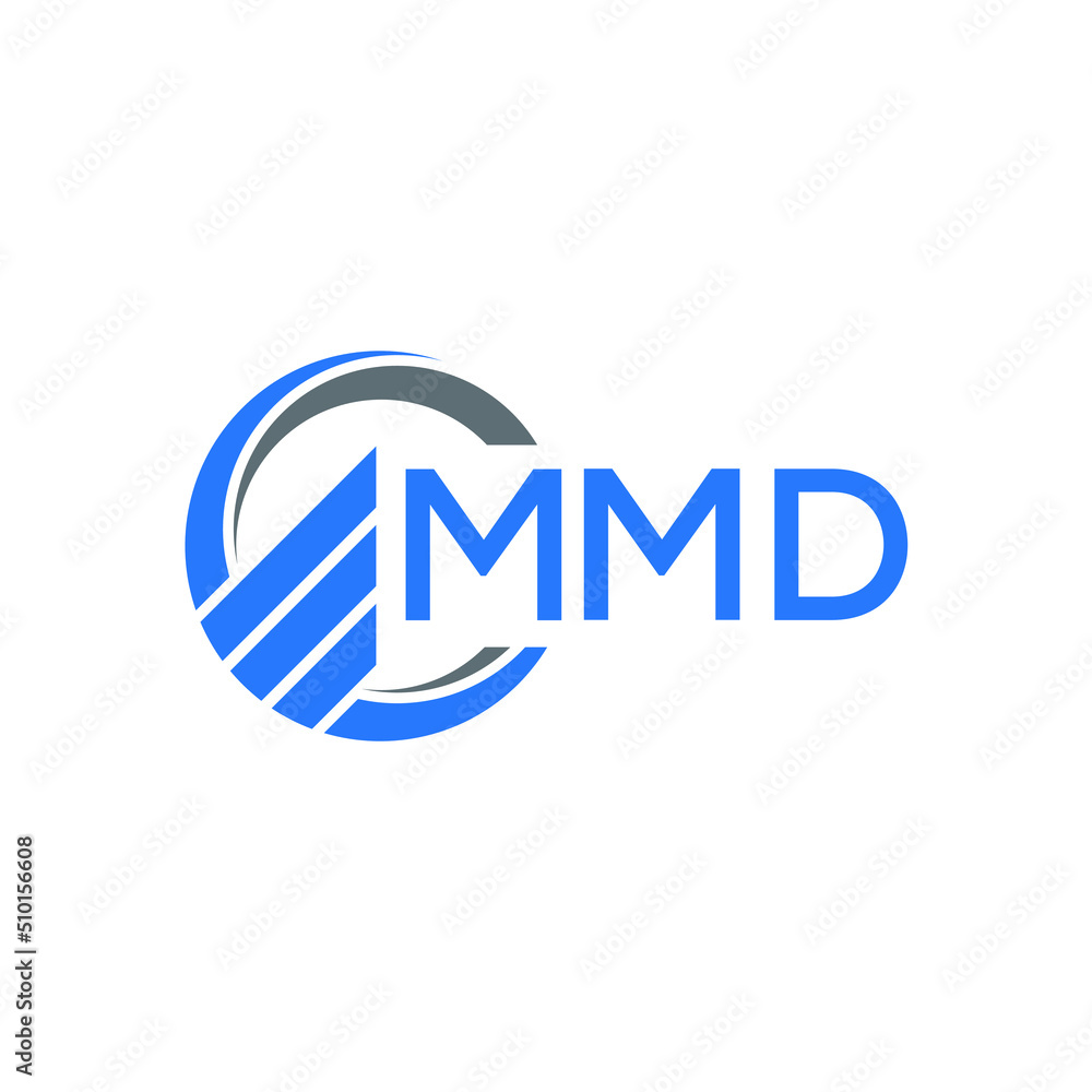 MMD Flat accounting logo design on white background. MMD creative initials Growth graph letter logo concept. MMD business finance logo design. MMD Flat accounting logo design on white background. MMD creative initials Growth graph letter logo concept. MMD business finance logo design.