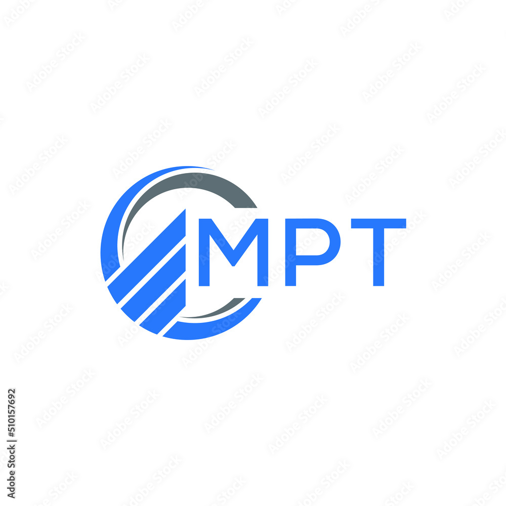 MPT Flat accounting logo design on white background. MPT creative initials Growth graph letter logo concept. MPT business finance logo design. MPT Flat accounting logo design on white background. MPT creative initials Growth graph letter logo concept. MPT business finance logo design.