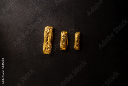 24 carat gold bullion bars photo