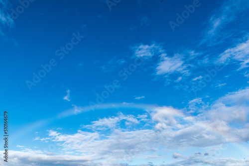 虹と青空
