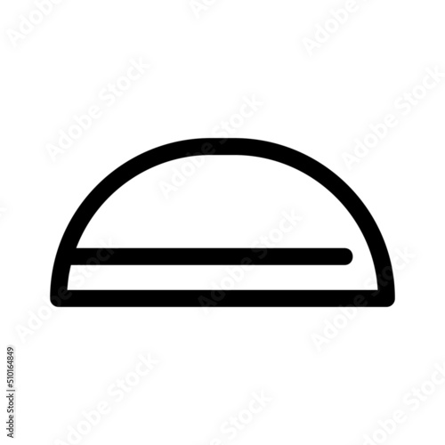 islamic cap icon or logo isolated sign symbol vector illustration - high quality black style vector icons

