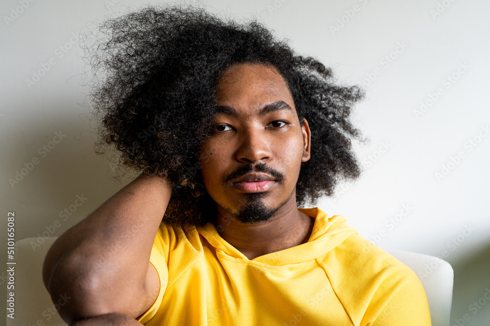 Young guy hangs out at home Young guy hangs out at home