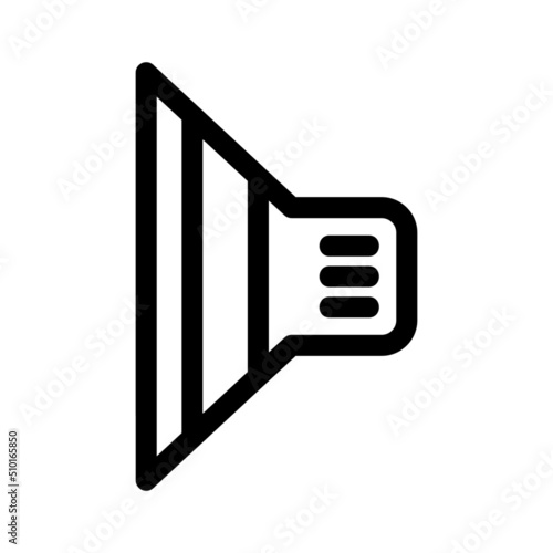 speaker icon or logo isolated sign symbol vector illustration - high quality black style vector icons
