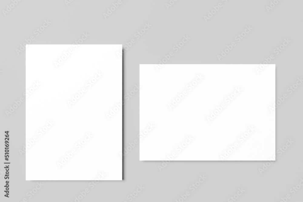 A4 Flyer / Postcard / Invitation / Giftcard Blank for Mockup A4 Flyer / Postcard / Invitation / Giftcard Blank for Mockup