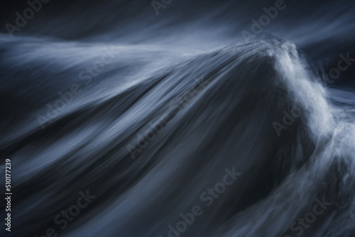 Deep Blue Wave in Motion 02