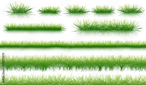 Green natural organic grass...