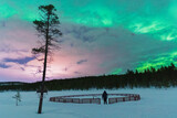 Amazing northern lights phenomenon